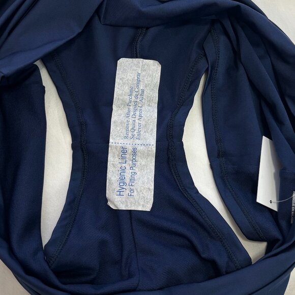 NWT NIKE Women's Midnight Navy Swim Shorts, Size XL, Style NESSE316 - Picture 5 of 9